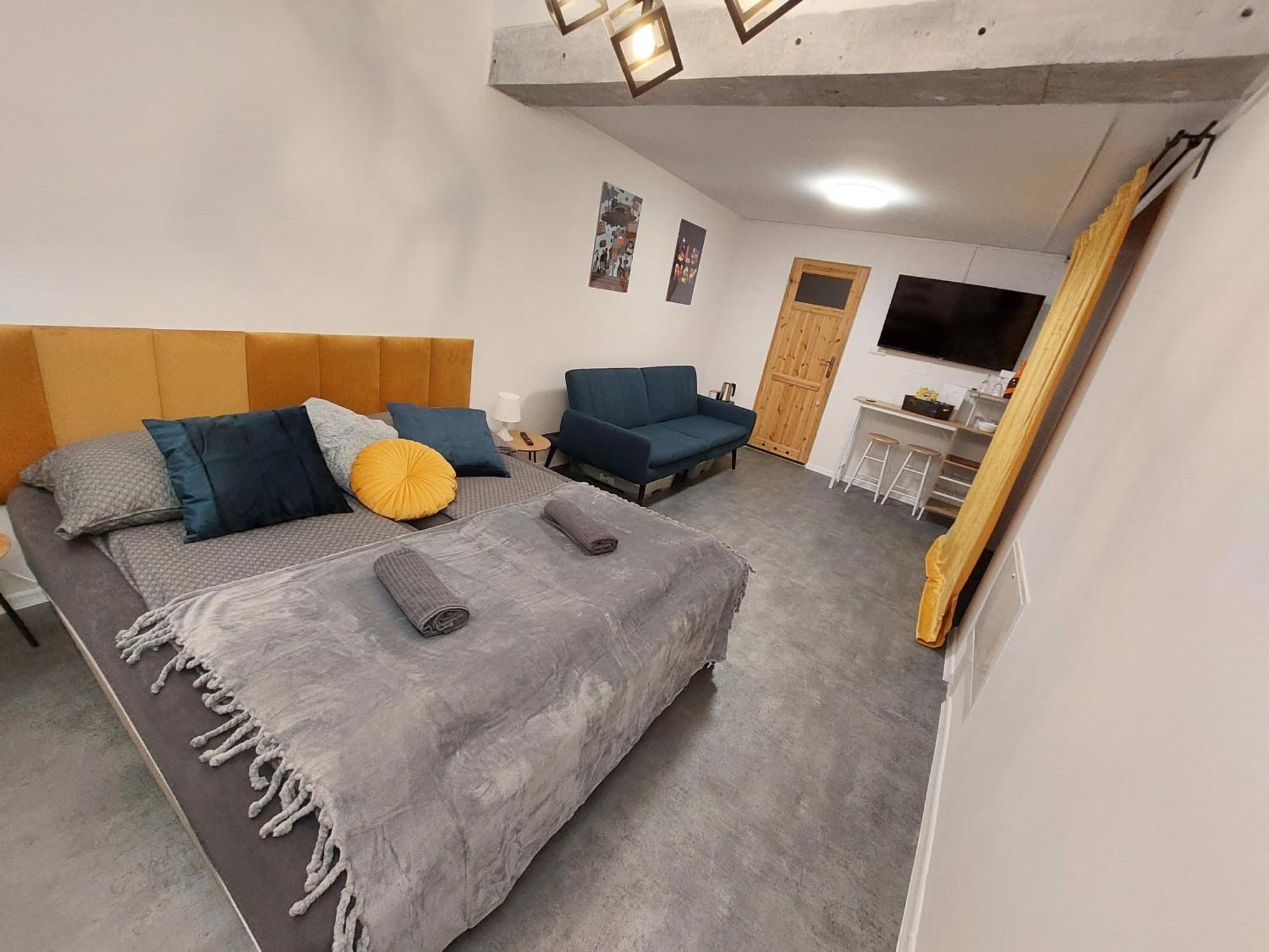 Flores Apartament Katovice Pokoj fotografie